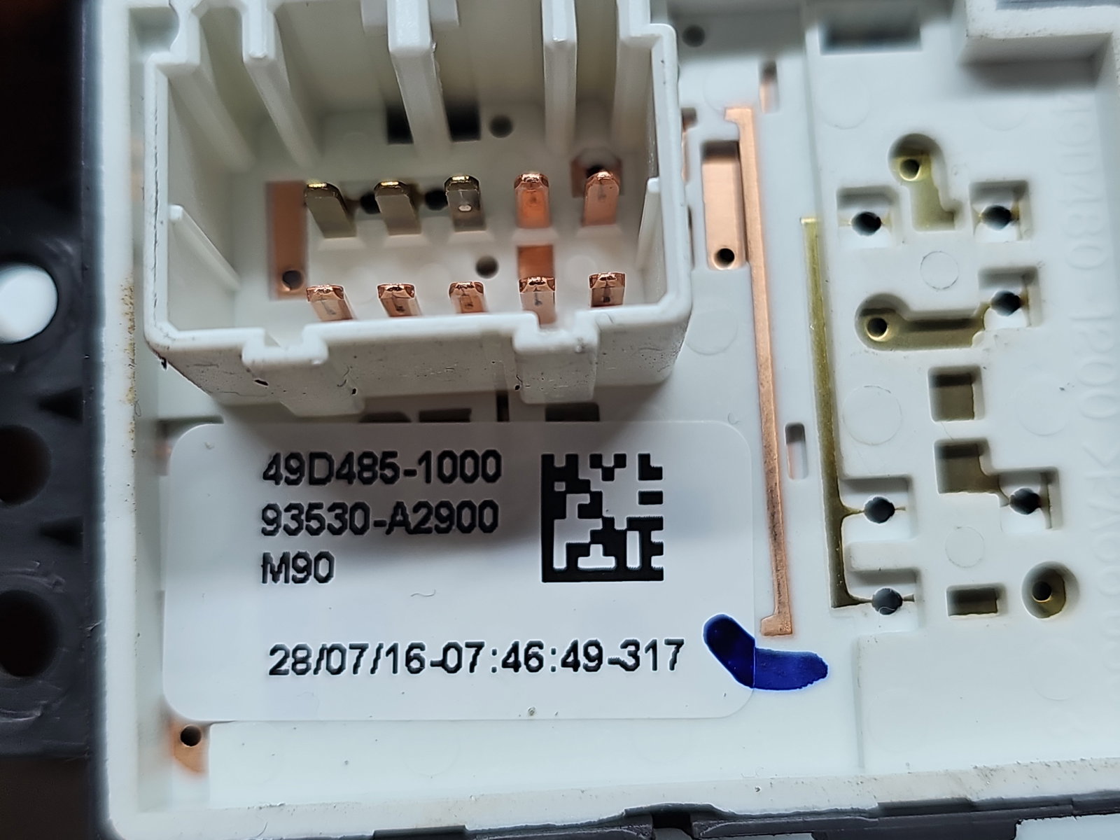 Buton reglaj oglinzi KIA Ceed (JD) [Fabr 2012-2018] 93530-A2900 - imagine 5