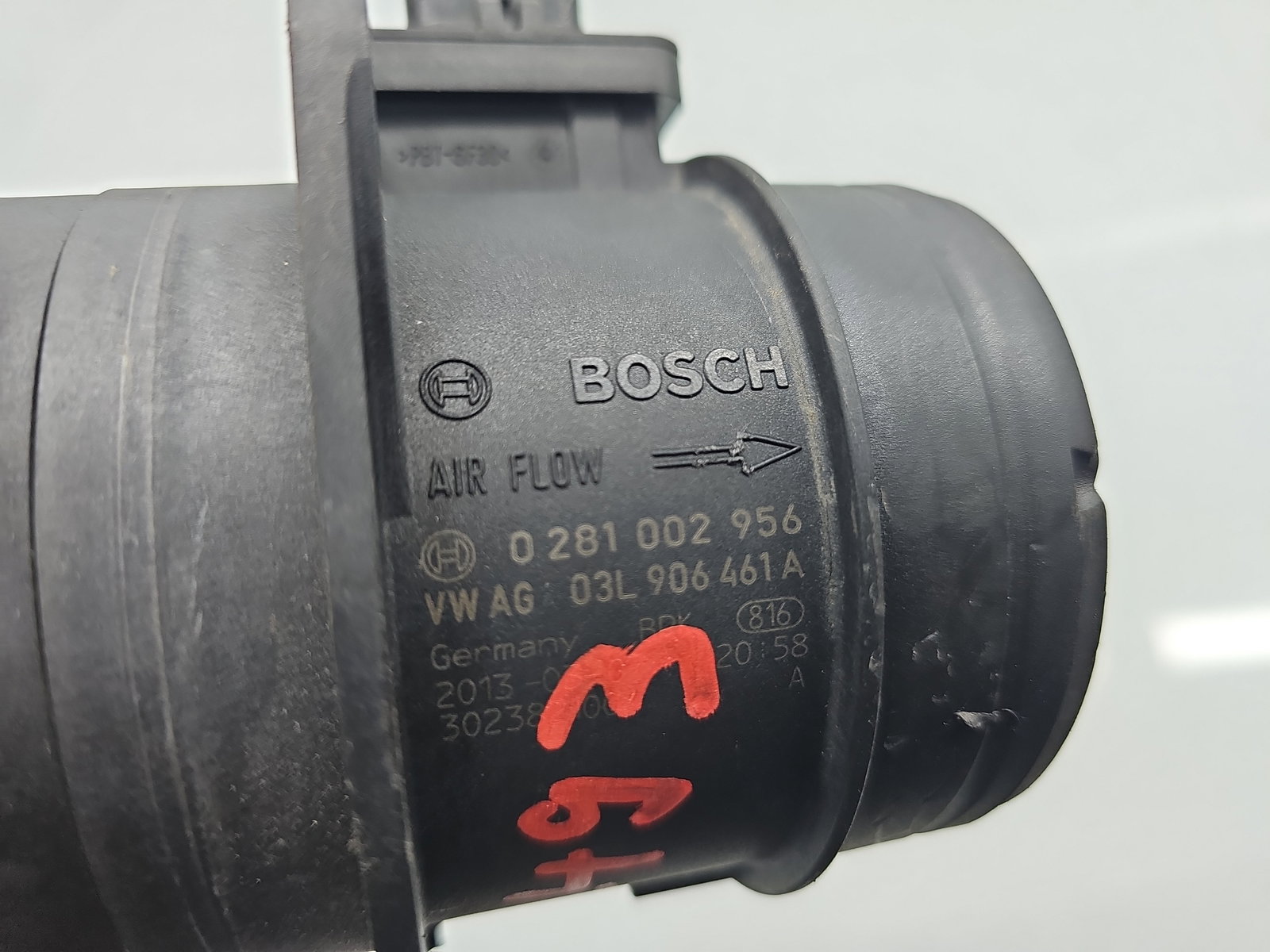 Debitmetru aer AUDI A5 (8T3) [Fabr 2007-2015] 03L906461A 2.0 TDI CGLC 130KW / 177CP - imagine 5