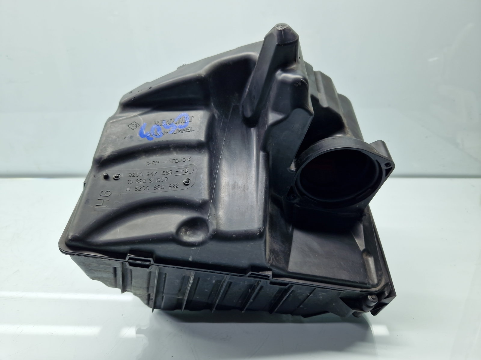 Carcasa filtru aer Renault Scenic 3 (J95) Facelift [Fabr 2009-2015] 8200947663 1.6 Benz K4M858 81KW / 110CP - imagine 1