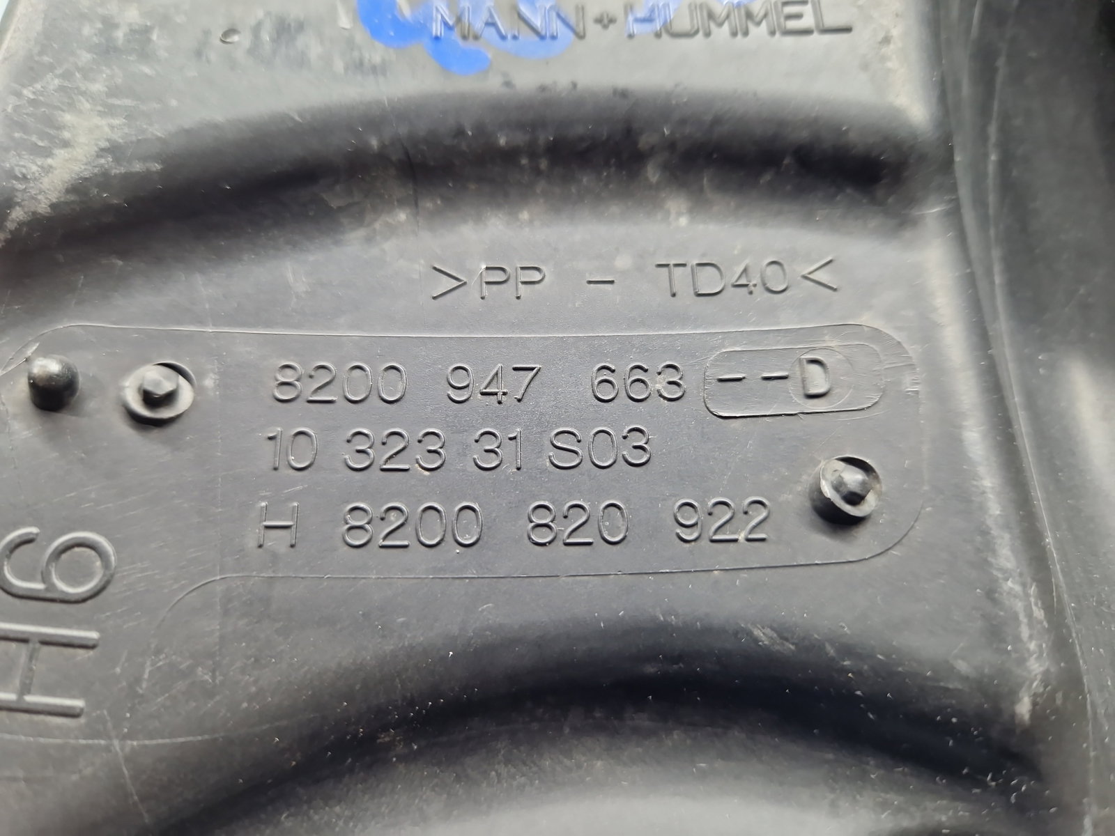 Carcasa filtru aer Renault Scenic 3 (J95) Facelift [Fabr 2009-2015] 8200947663 1.6 Benz K4M858 81KW / 110CP - imagine 7