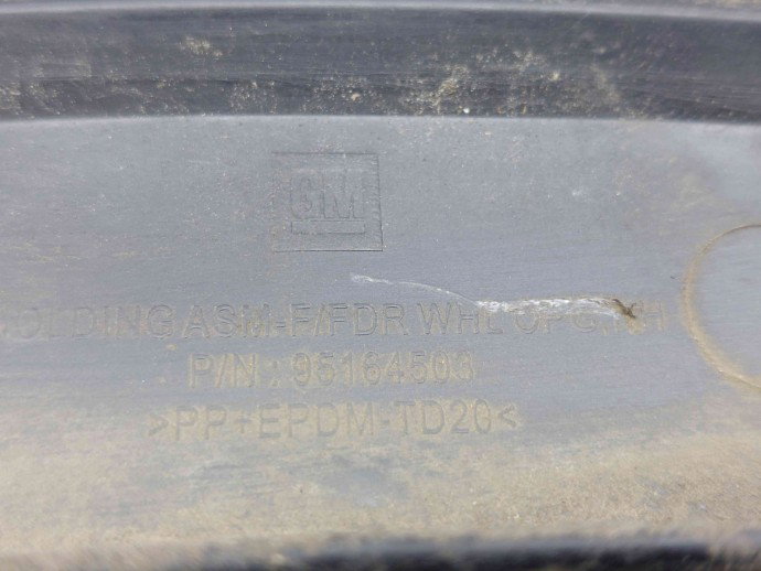 Ornament aripa dreapta fata Opel Mokka [Fabr 2012-2019] 95164503