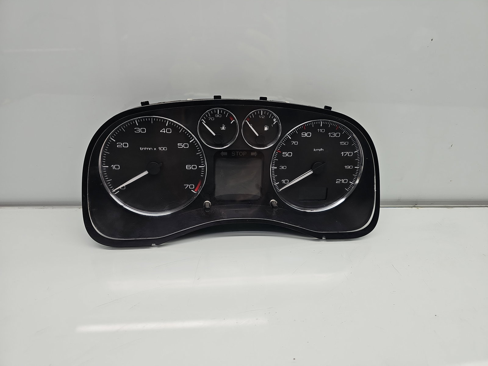 Ceas bord PEUGEOT 307 [Fabr 2000-2008] P9660470480 - imagine 1