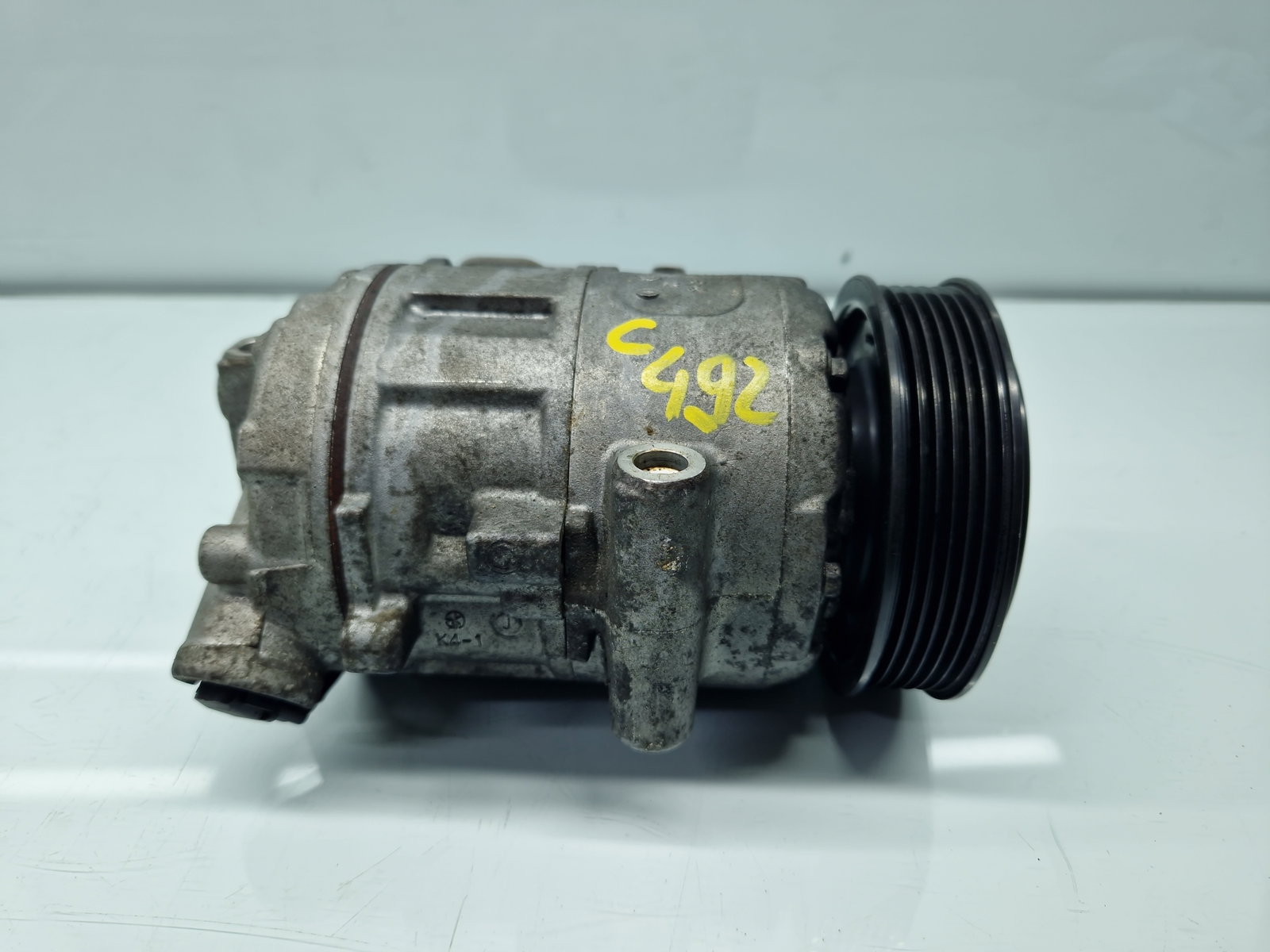 Compresor clima Volkswagen Polo (6R) [Fabr 2009-2016] 6Q0820808G 1.2 Benz CGPB 44KW / 60CP - imagine 1