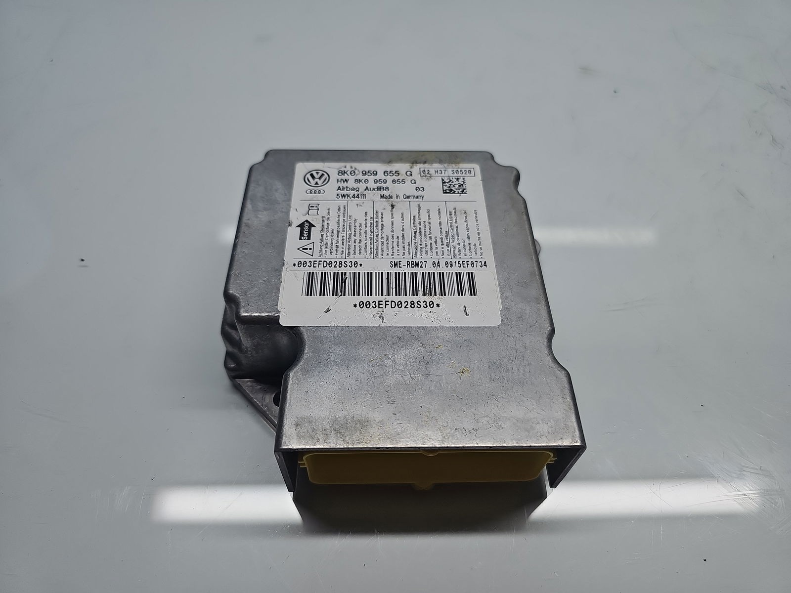 Calculator airbag AUDI A5 (8T3) [Fabr 2007-2015] 8K0959655G 2.0 TDI CAGA 105KW / 143CP - imagine 1