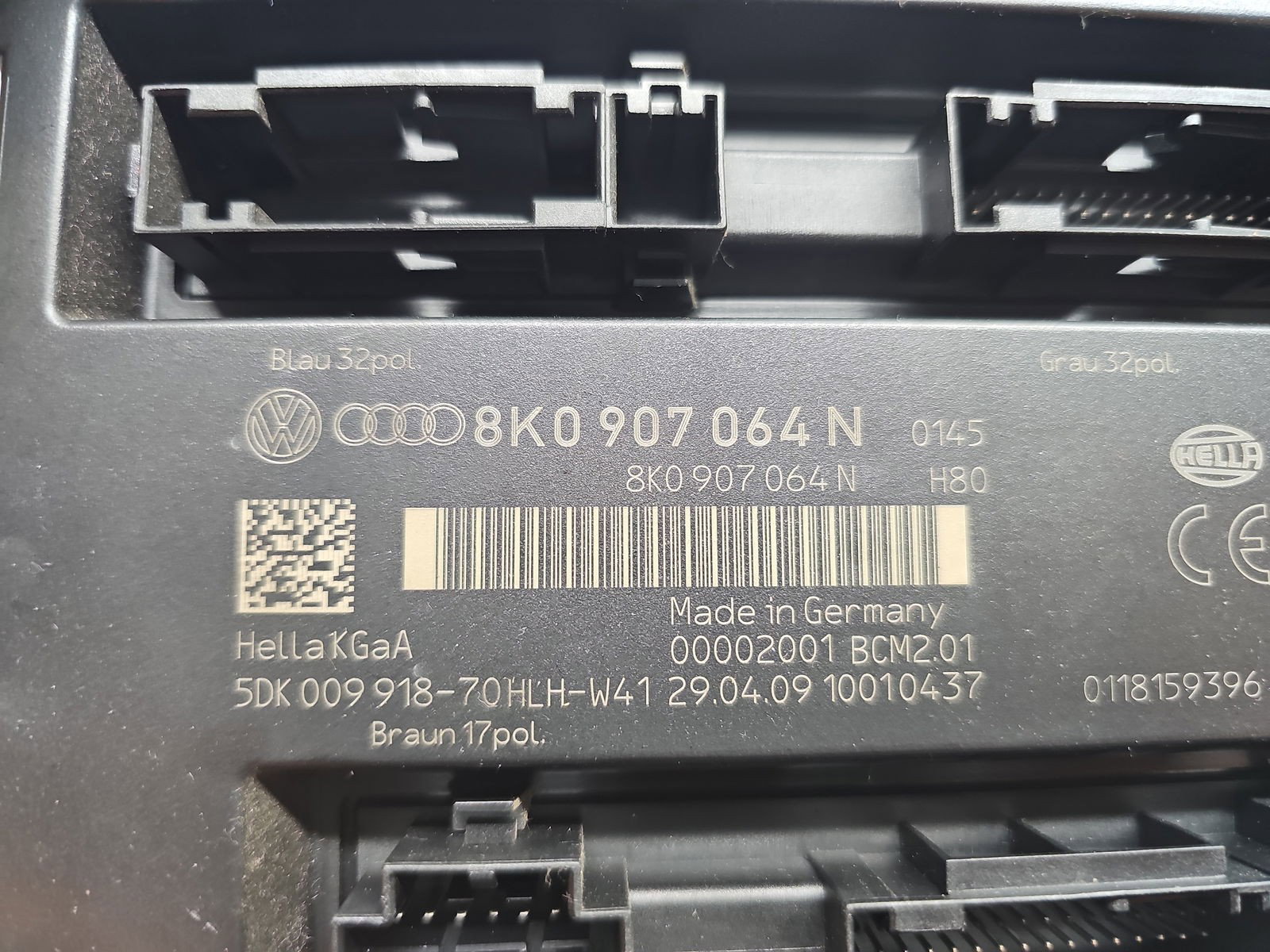 Modul confort AUDI Q5 (8RB) [ Fabr 2008-2016] 8K0907064N - imagine 2