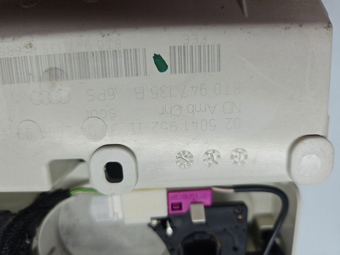  Plafoniera fata  AUDI A5 (8T3) [Fabr 2007-2015]8T0947135B