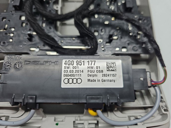  Plafoniera fata  AUDI A7 (4GA) [Fabr 2011-2017] 4G0951177