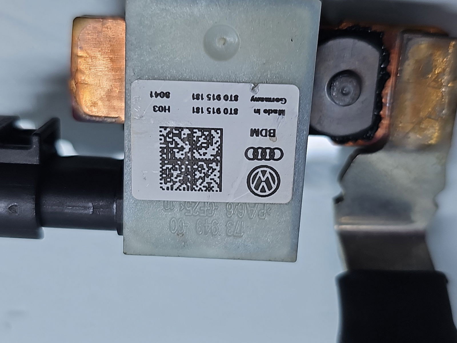 Borna baterie (-) AUDI A5 (8T3) [Fabr 2007-2015] 8T0915181 - imagine 2