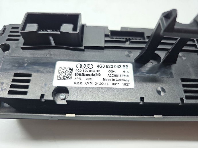  Panou comanda clima  AUDI A7 (4GA) [Fabr 2011-2017] 4G0820043BB