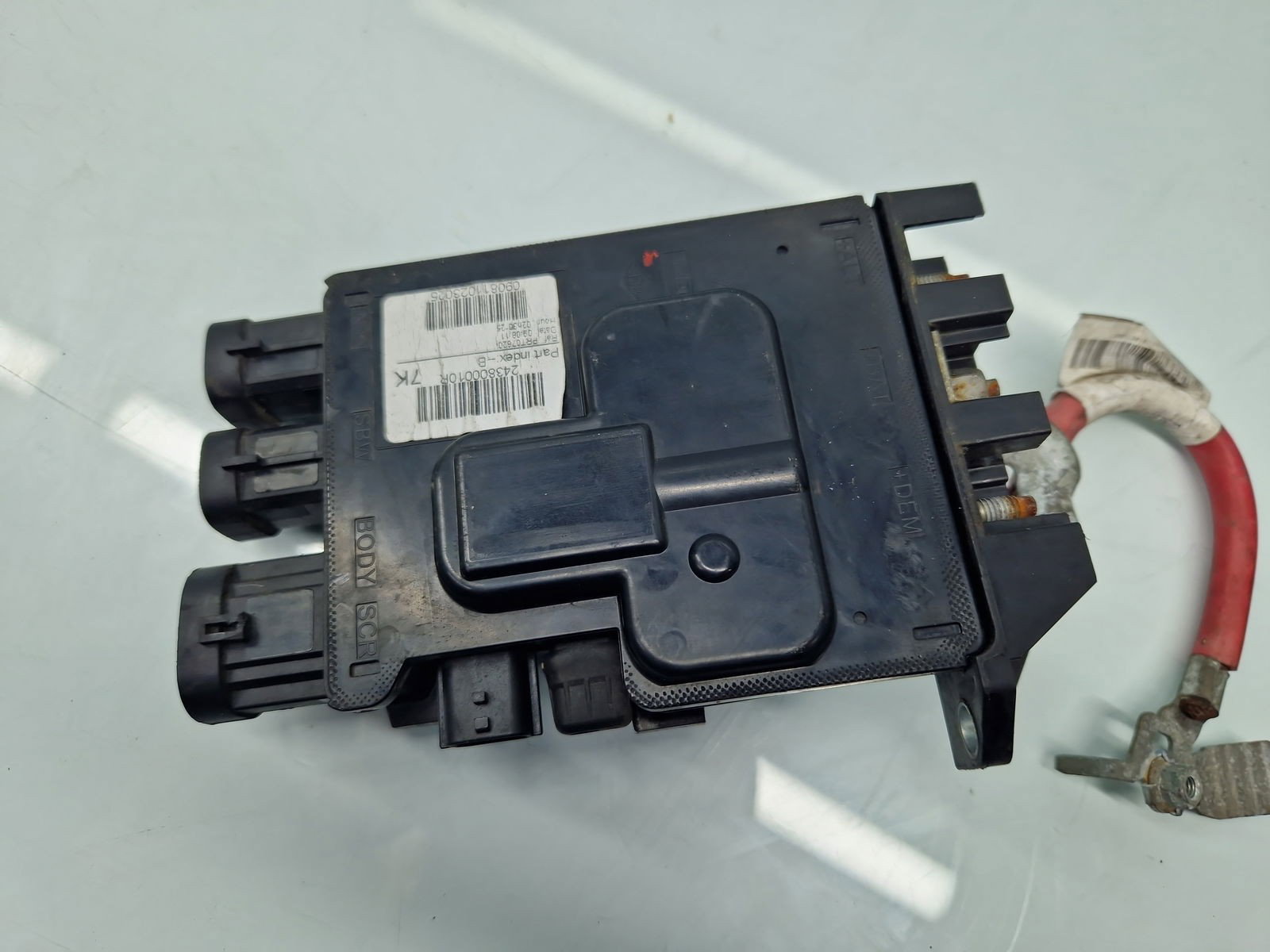 Borna baterie (+) cu capsa Renault Megane 3 [Fabr 2008-2015] 243800010R - imagine 4