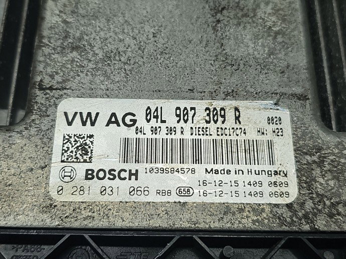 Calculator motor ECU  AUDI A3 (8V1) [Fabr 2012-2017] 04L907309R 2.0 TDI CRLB 110KW / 150CP