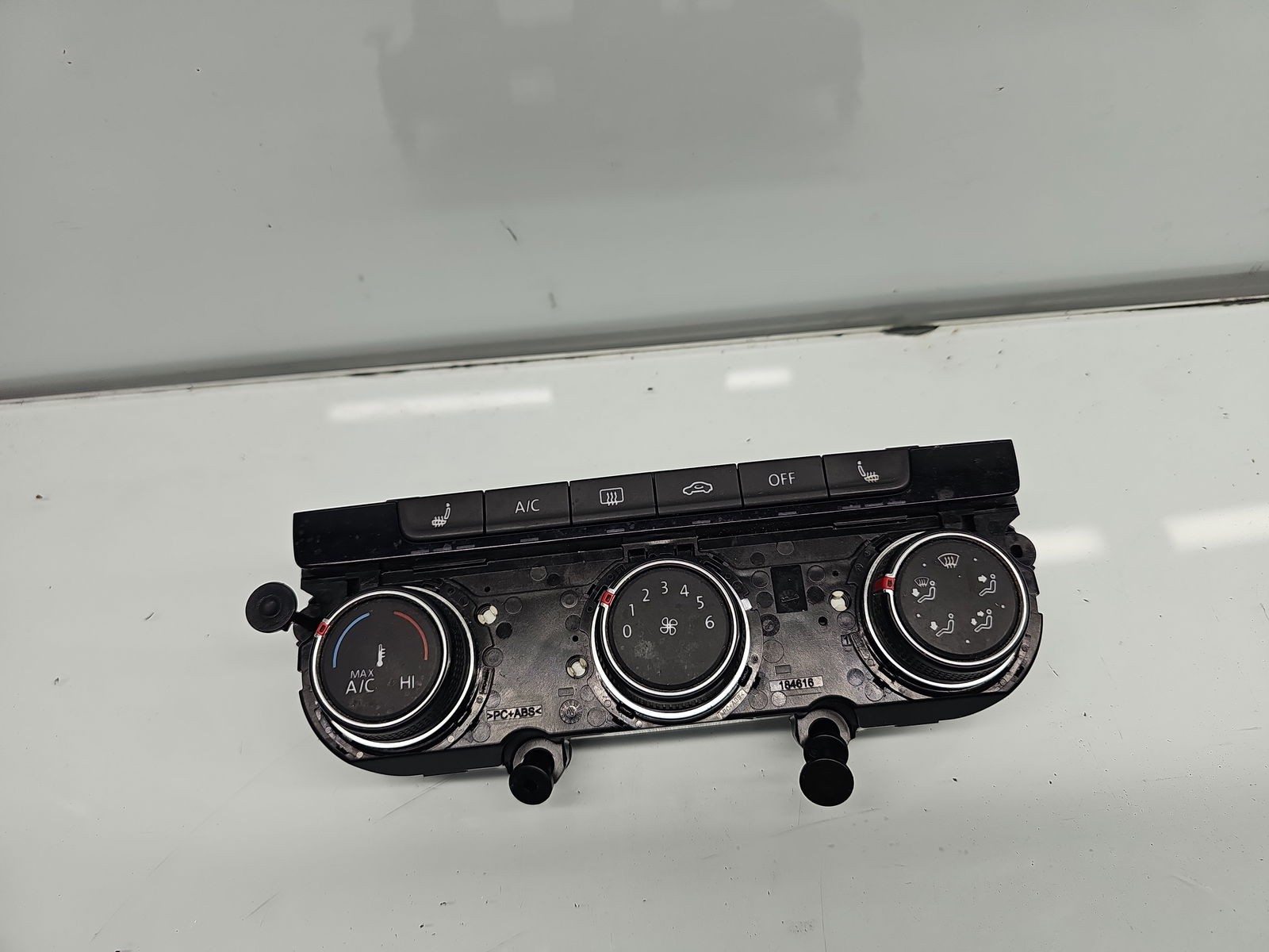 Panou comanda clima Volkswagen Golf 7 (5G) [Fabr 2014-prezent] 5G0907426AR - imagine 3