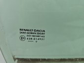 Geam usa dreapta fata Dacia Logan II MCV BK (K52) [Fabr 2013-2022] Facelift OEM