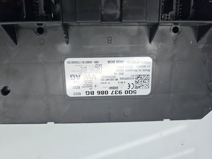  Modul control BCM  Volkswagen Golf 7 (5G) [Fabr 2014-prezent] 5Q0937086BG