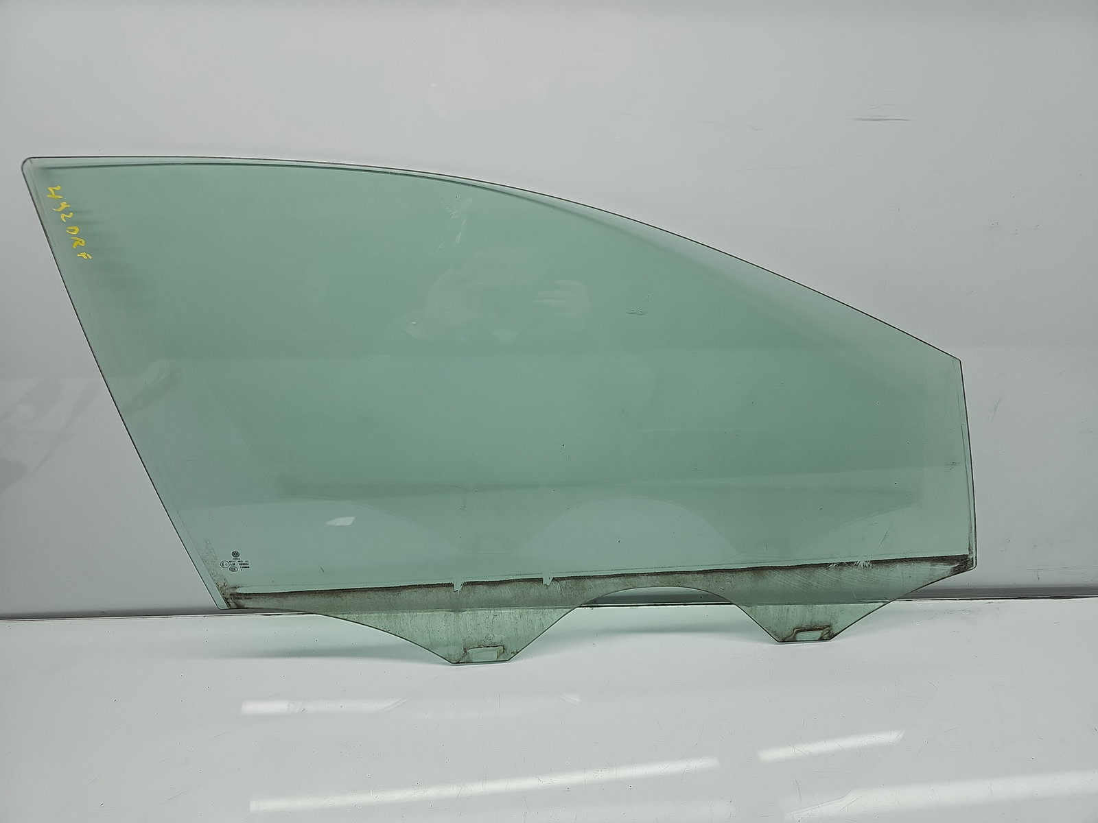 Geam usa dreapta fata Volkswagen Polo (6R) [Fabr 2009-2016] OEM - imagine 1