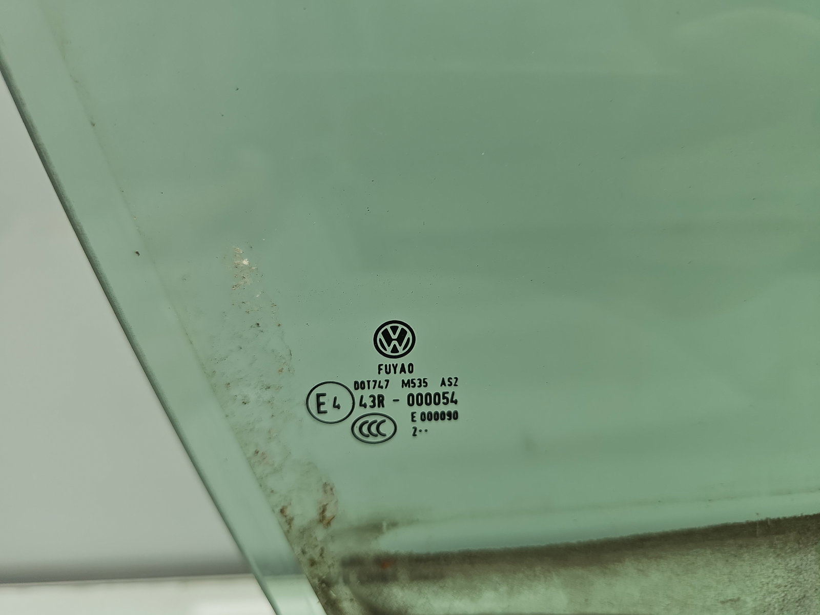 Geam usa dreapta fata Volkswagen Polo (6R) [Fabr 2009-2016] OEM - imagine 2