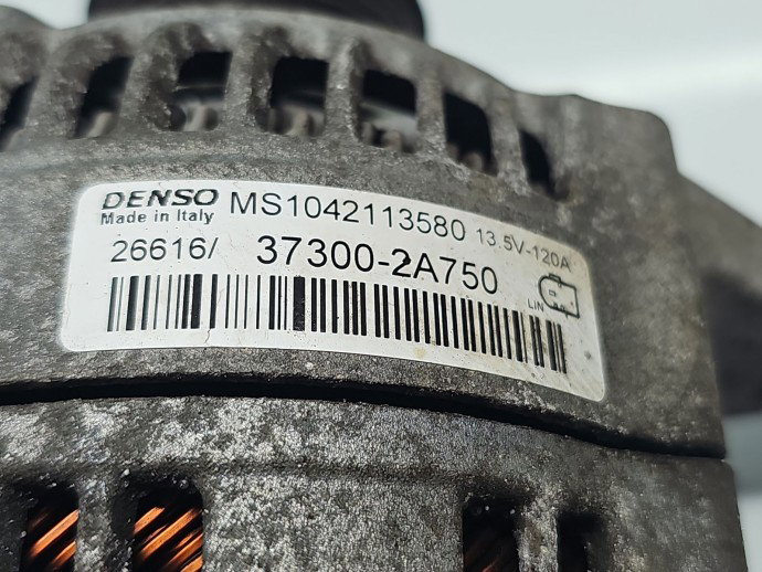Alternator  Hyundai i30 (FD) [Fabr 2007-2012] 37300-2A750 1.4 CRDi D4FC 66KW / 90CP