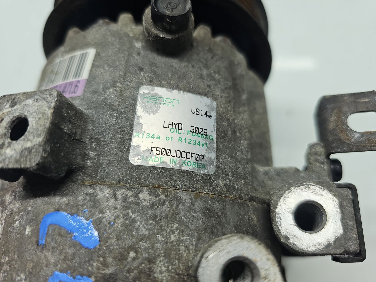 Compresor clima Hyundai i30 (FD) [Fabr 2007-2012] F500JDCCF03 1.4 CRDi D4FC 66KW / 90CP - imagine 2