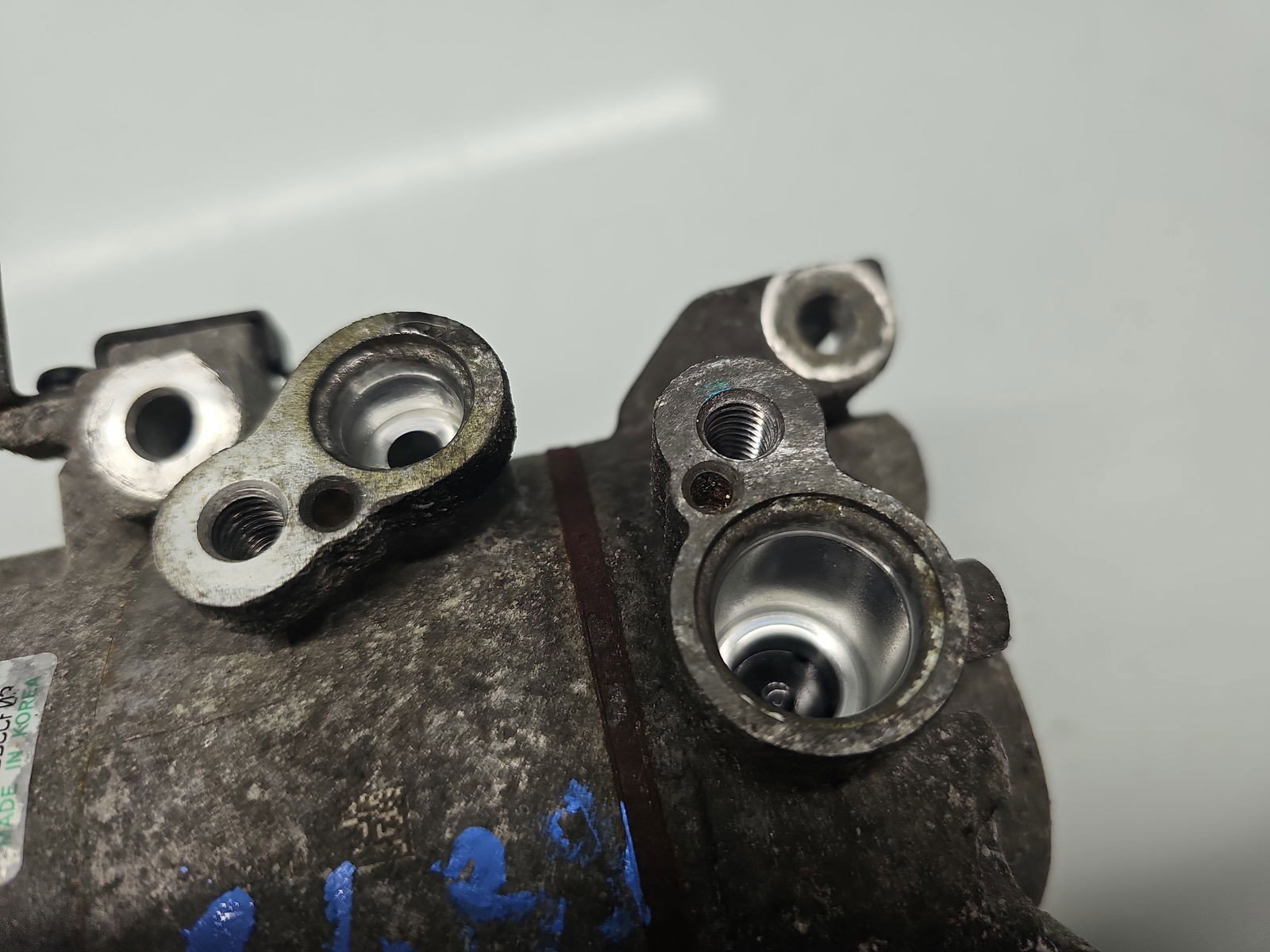 Compresor clima Hyundai i30 (FD) [Fabr 2007-2012] F500JDCCF03 1.4 CRDi D4FC 66KW / 90CP - imagine 4