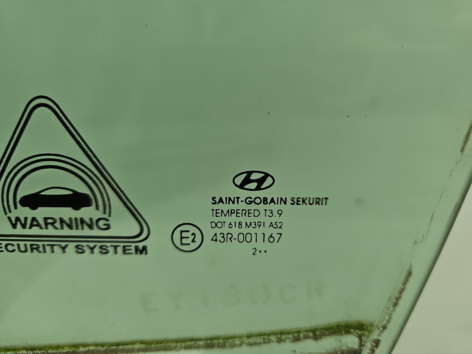 Geam usa stanga fata Hyundai i30 (GD) [Fabr 2012-2017] OEM - imagine 2