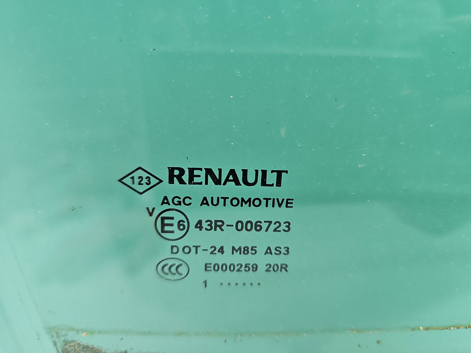 Geam usa dreapta spate Renault Scenic 3 (J95) Facelift [Fabr 2009-2015] OEM - imagine 2