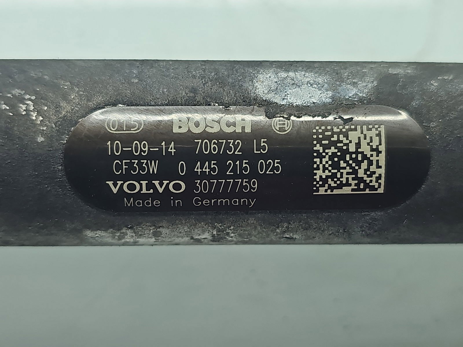 Rampa injectoare Volvo XC90 [Fabr 2002-2014] 30777759/0445215025 2.0 D5204T5 110KW / 150CP - imagine 2