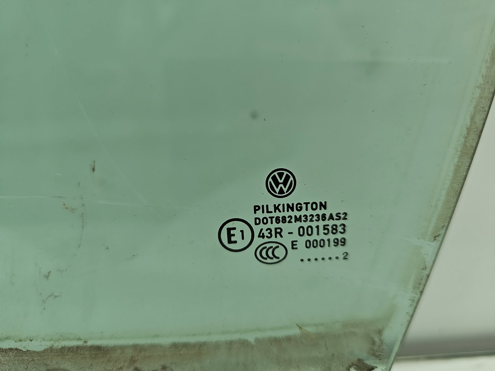 Geam usa stanga fata Volkswagen Polo (6R) [Fabr 2009-2016] OEM - imagine 2