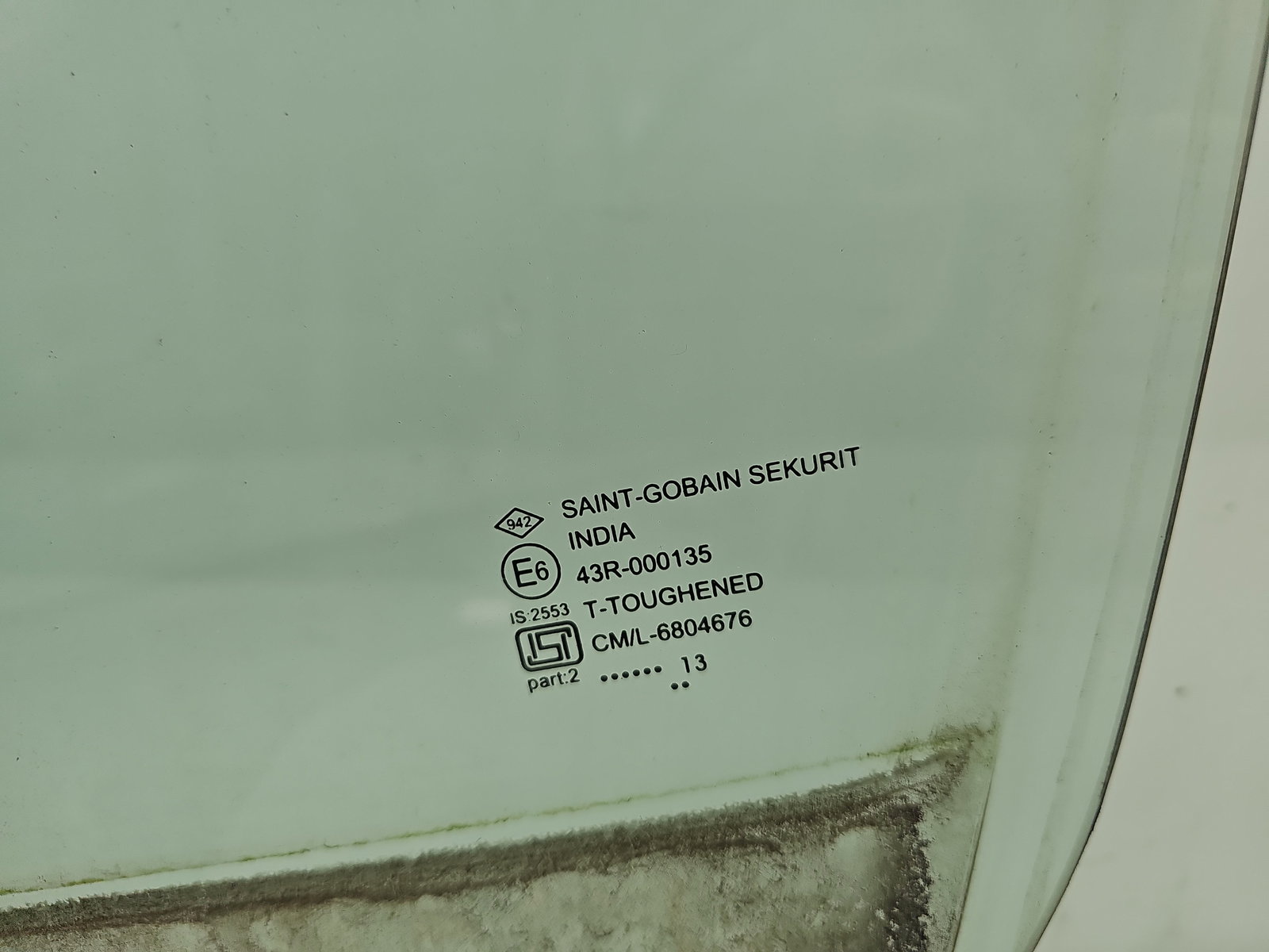 Geam usa stanga fata Dacia Duster [Fabr 2010-2017] OEM - imagine 2