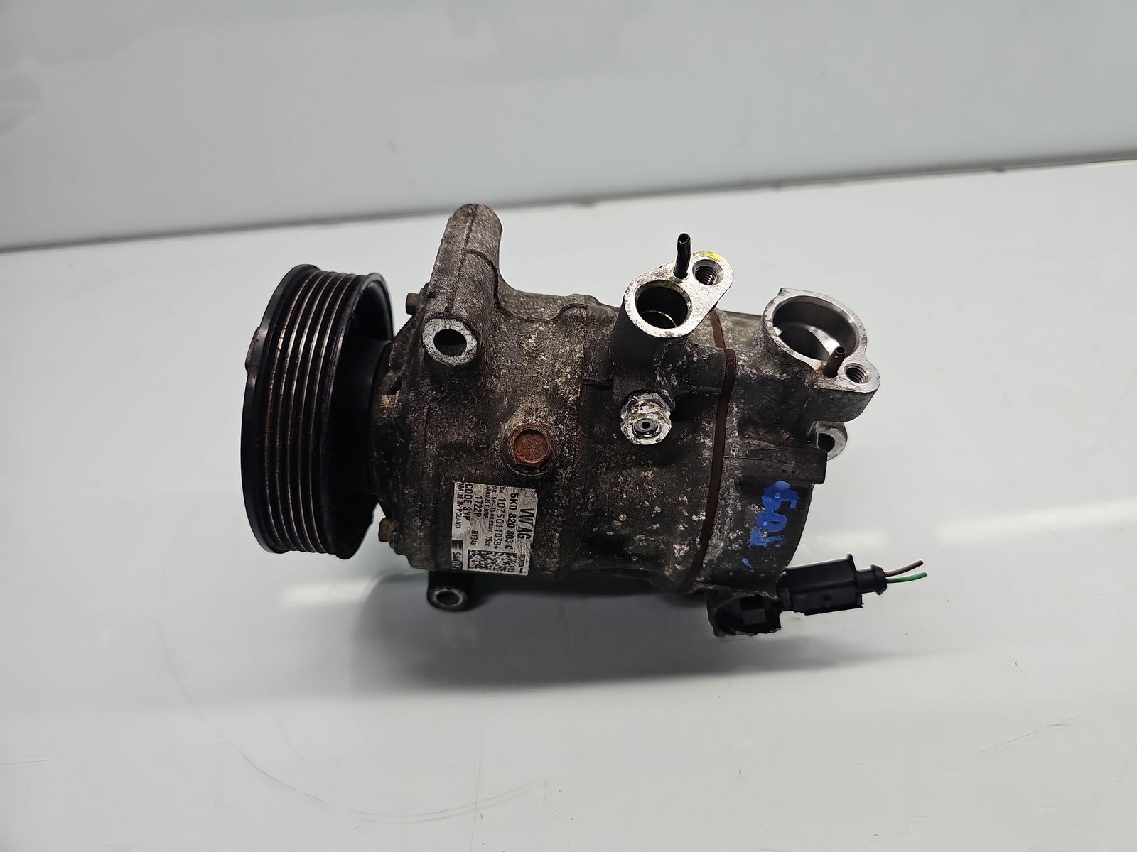 Compresor clima Skoda Rapid (NH3) [Fabr 2012-2019] 5K0820803C 1.4 TSI CAXA 90KW / 122CP - imagine 4