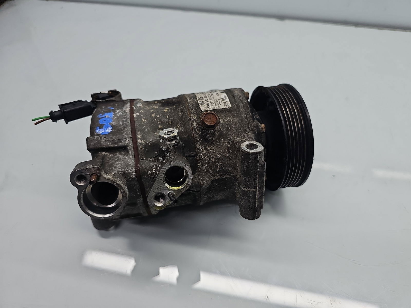 Compresor clima Skoda Rapid (NH3) [Fabr 2012-2019] 5K0820803C 1.4 TSI CAXA 90KW / 122CP - imagine 5