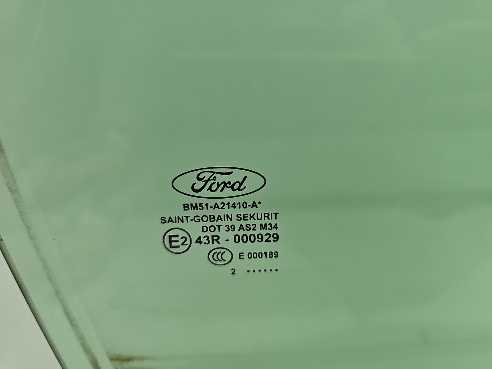 Geam usa dreapta fata Ford Focus 3 Hatchback [Fabr 2011-2015] OEM - imagine 2