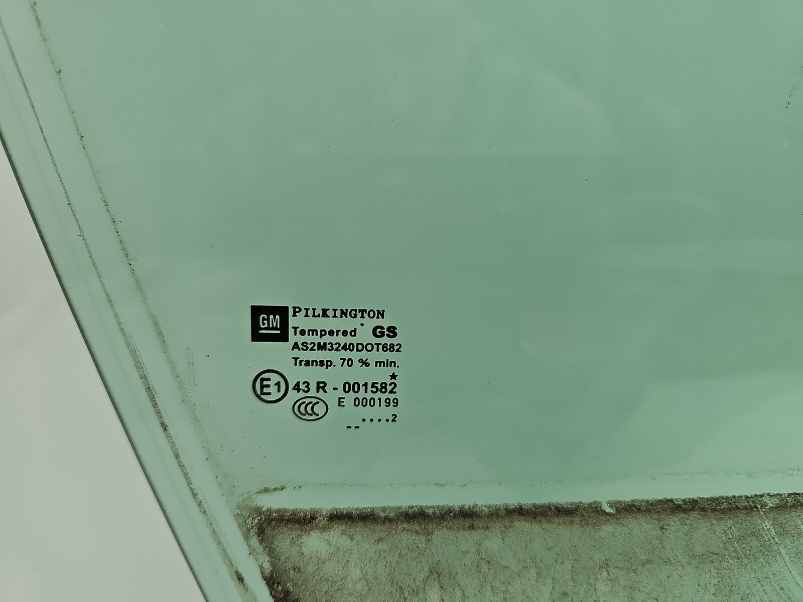 Geam usa dreapta fata Opel Astra J [Fabr 2009-2015] OEM - imagine 2