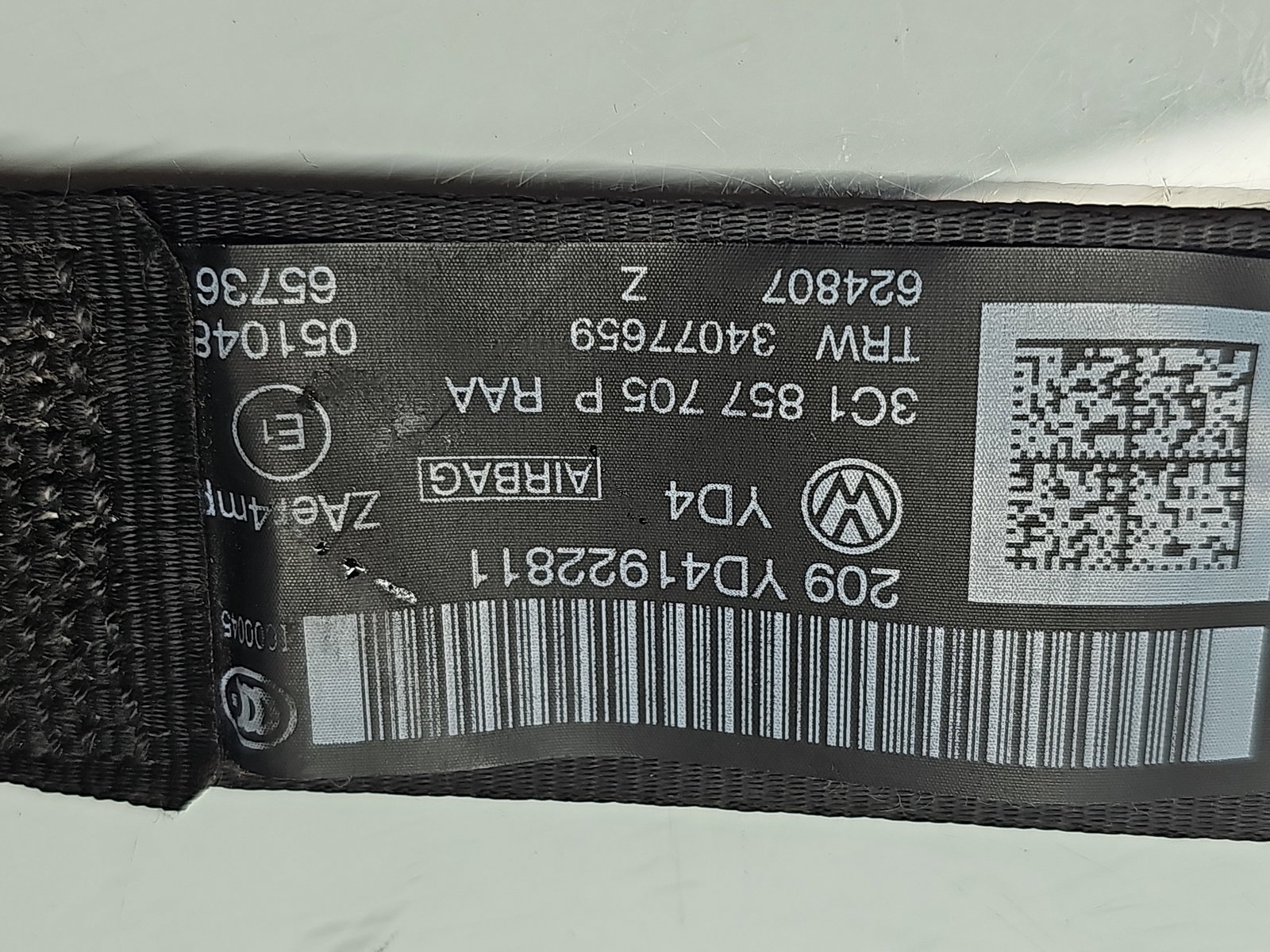 Centura stanga fata Volkswagen Passat B7 (365) Variant [Fabr 2010-2014] 3C1857705P - imagine 5