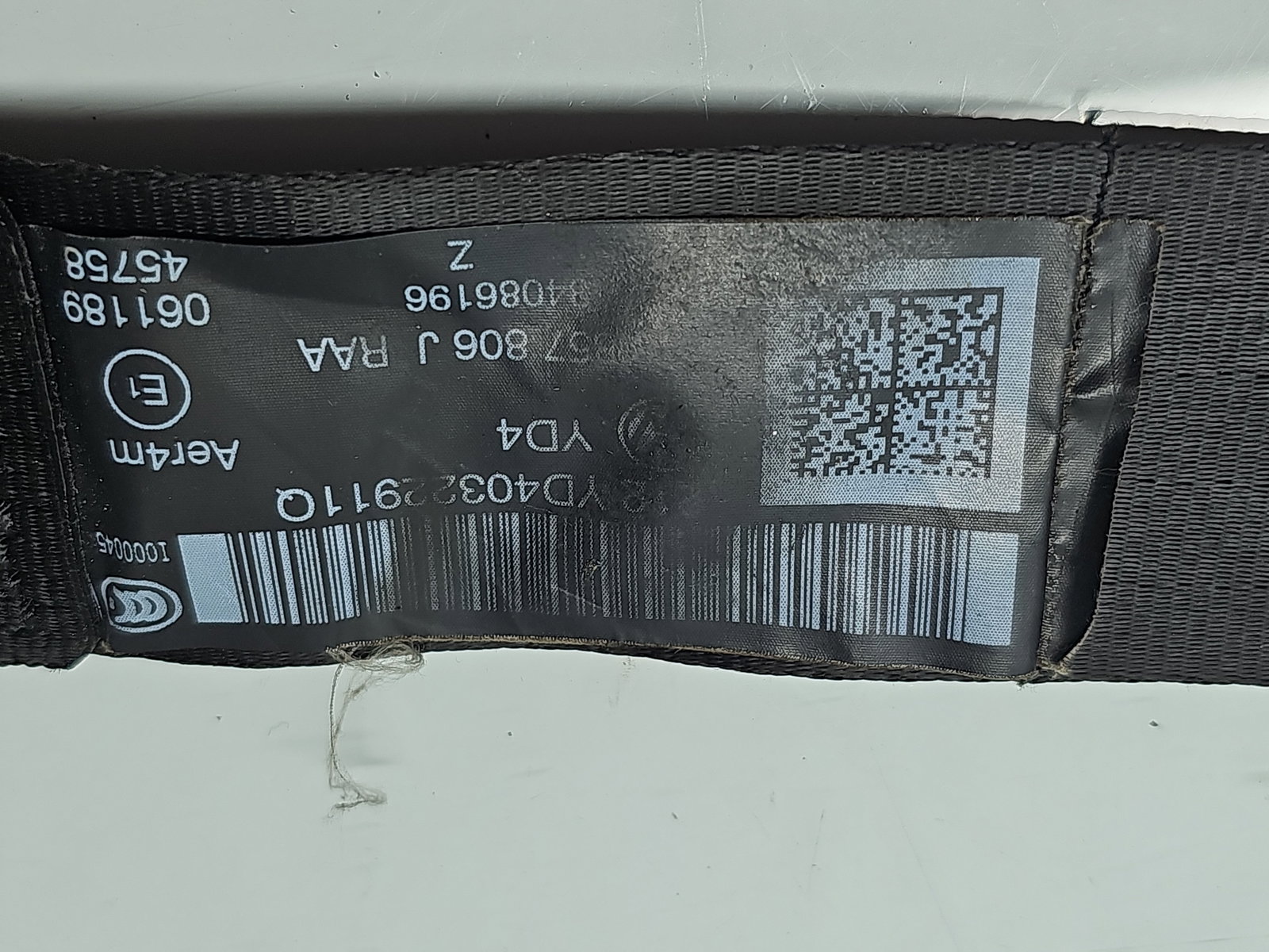 Centura dreapta spate Volkswagen Passat B7 (365) Variant [Fabr 2010-2014] 3C9857806J - imagine 5