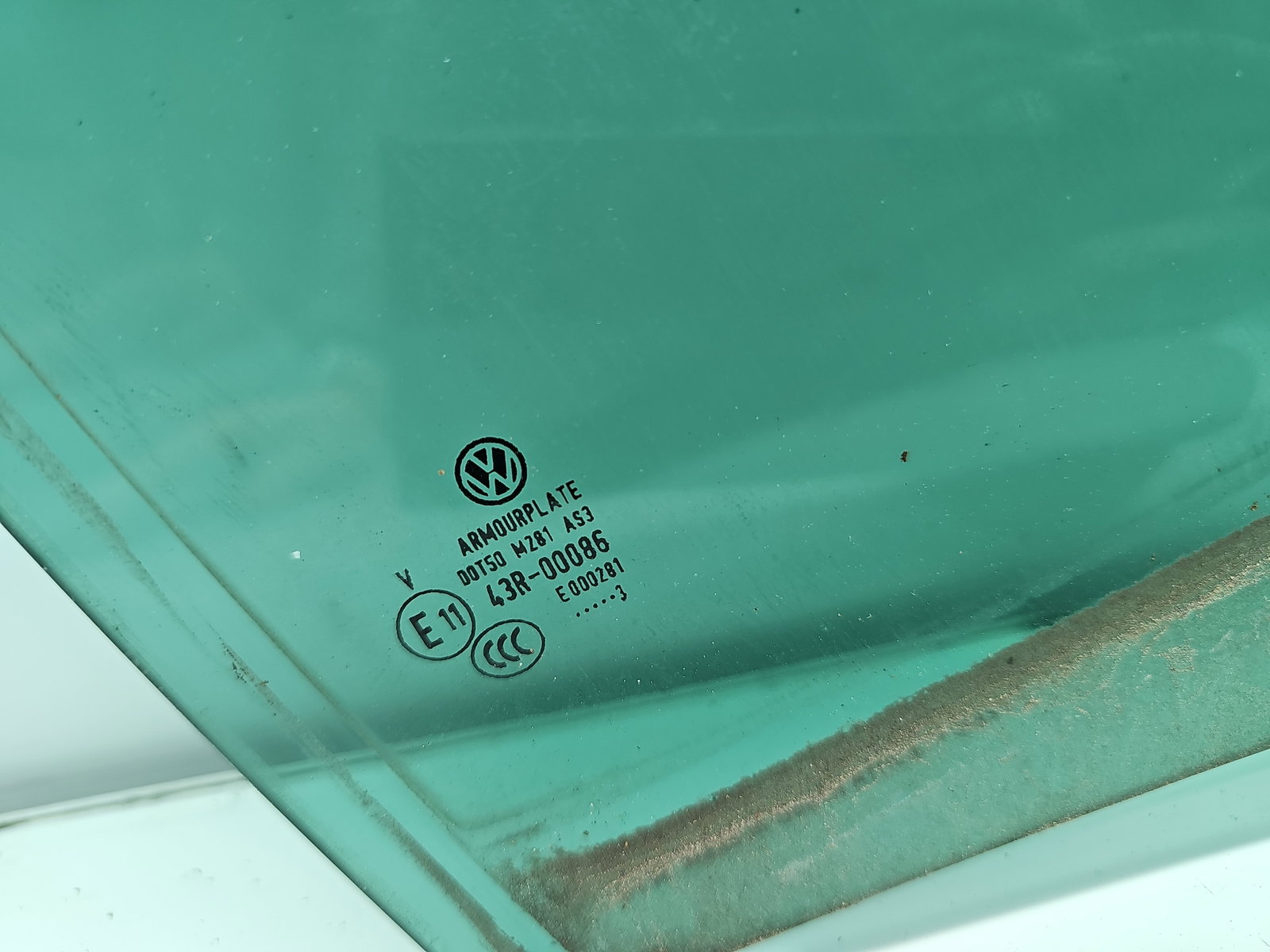 Geam usa dreapta spate Volkswagen Polo (6R) [Fabr 2009-2016] OEM - imagine 2