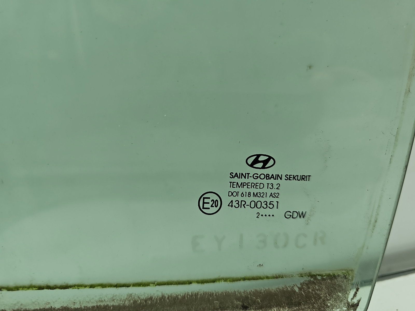 Geam usa stanga spate Hyundai i30 (GD) [Fabr 2012-2017] OEM - imagine 2