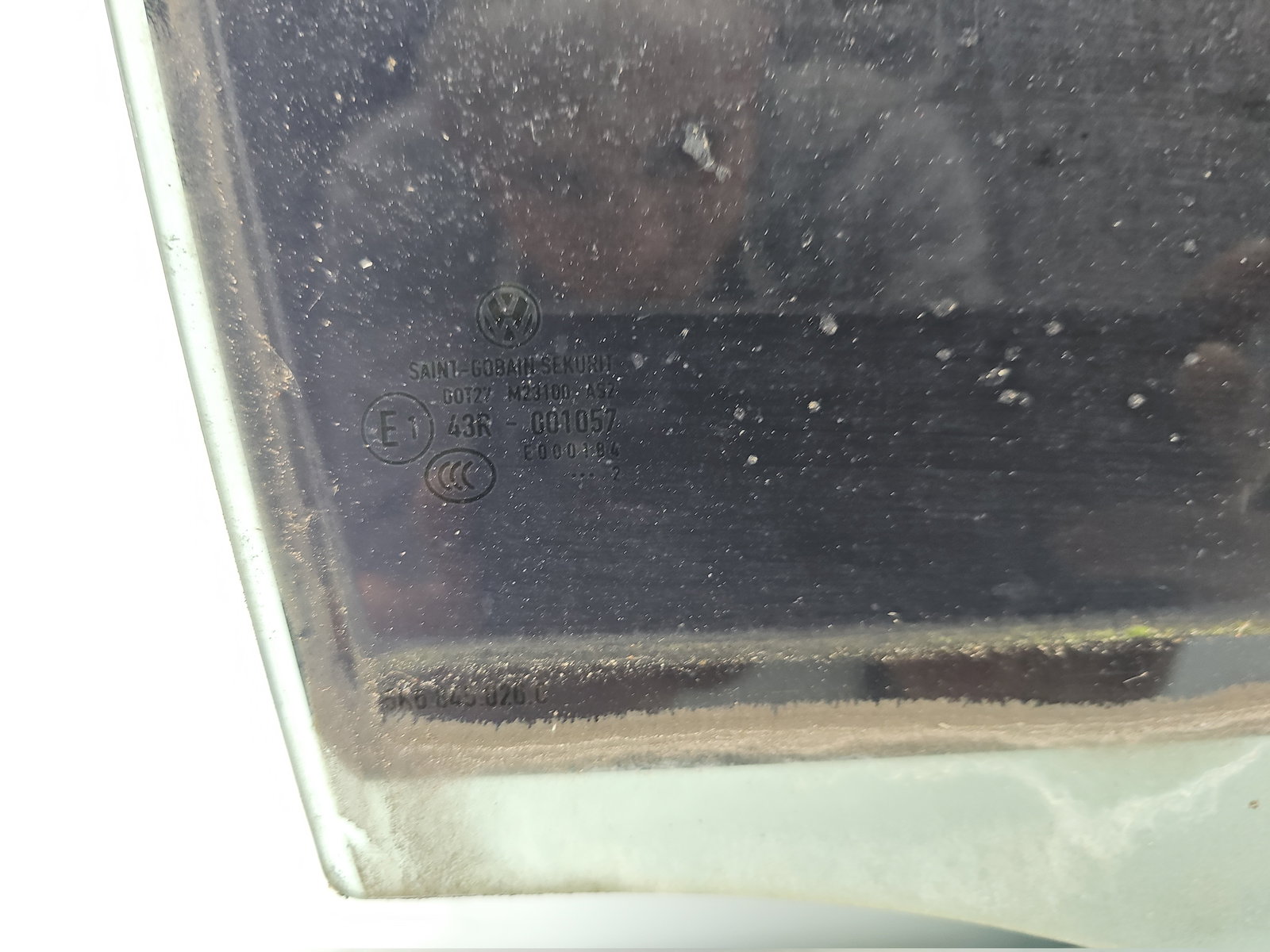 Geam usa dreapta spate Volkswagen Golf 6 (5K1) [Fabr 2009-2013] OEM - imagine 2