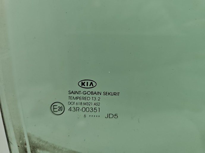 Geam usa dreapta spate KIA Ceed (JD) [Fabr 2012-2018] OEM