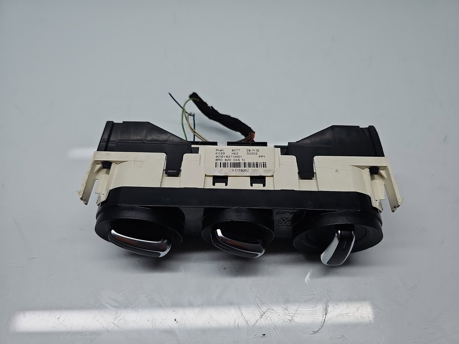 Panou comanda clima Volkswagen Polo (6R) [Fabr 2009-2016] 6R0820045N - imagine 2