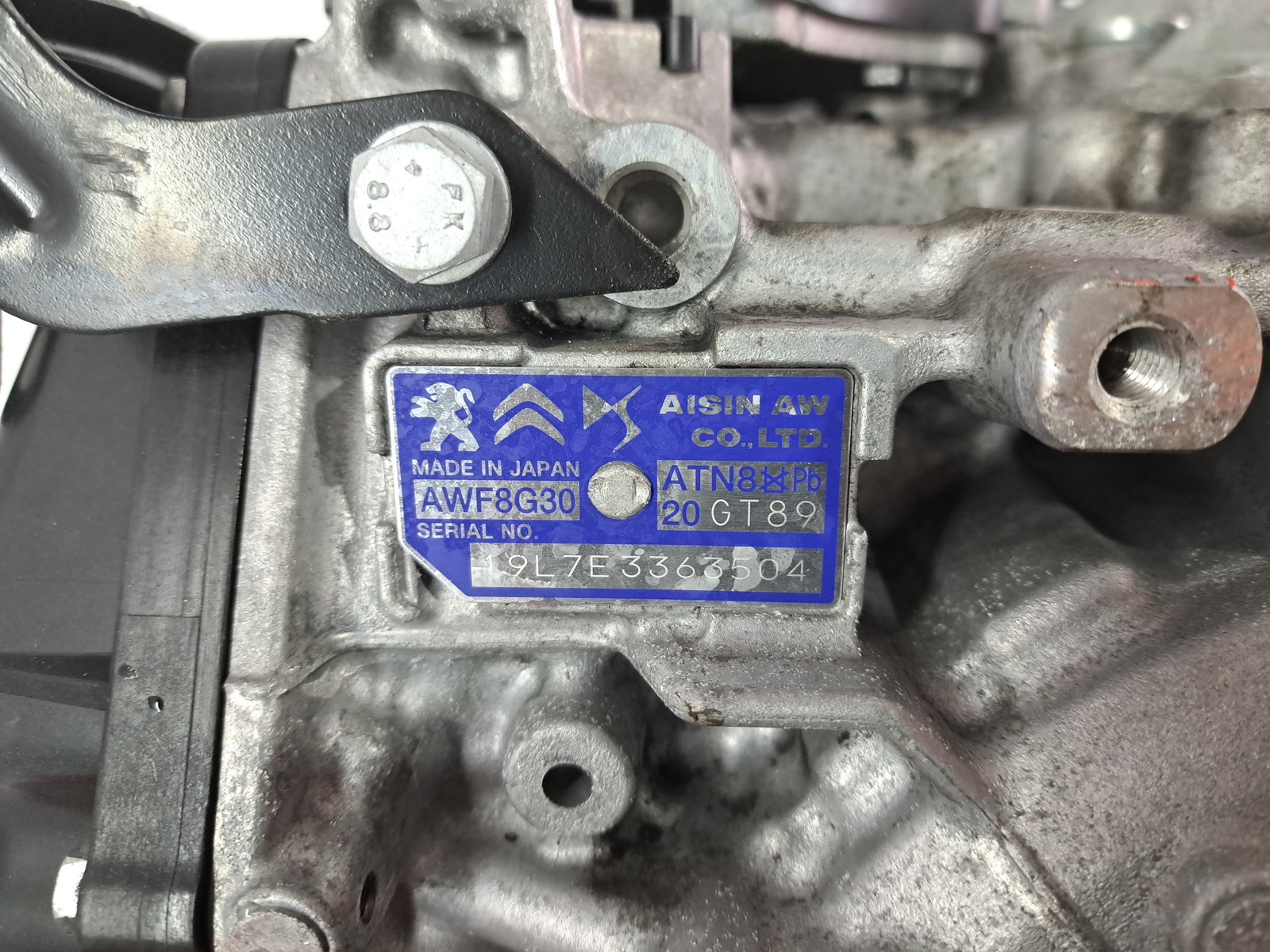 Cutie viteze automata PEUGEOT 308 II GT-Line [Fabr 2019-2021] 1.5 HDi YHZ 20GT89 96KW / 130CP - imagine 8