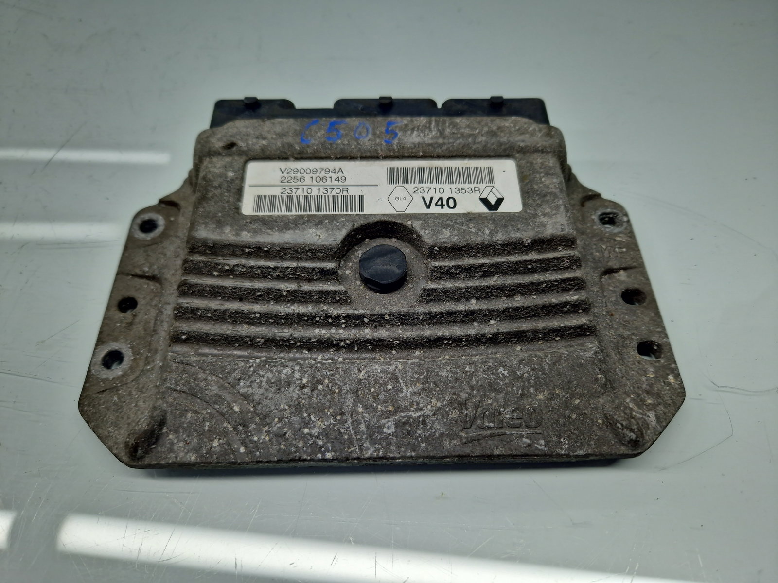 Calculator motor ECU Renault Megane 3 Hatchback (X95) [Fabr 2008-2015] 237101353R 1.6 Benz K4M848 81KW / 110CP - imagine 2