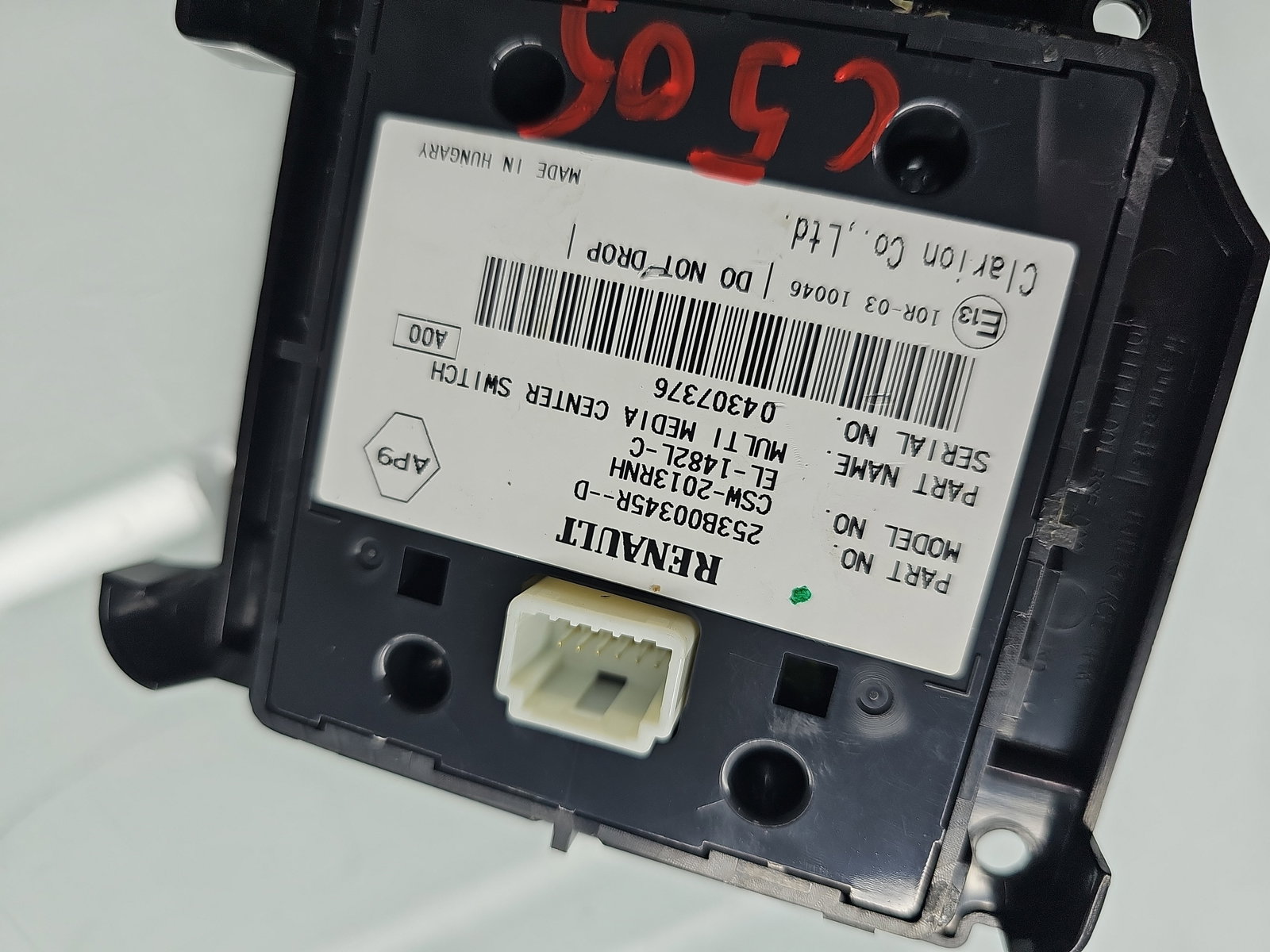 Joystick navigatie Renault Megane 3 Hatchback (X95) [Fabr 2008-2015] 253B00345R - imagine 5