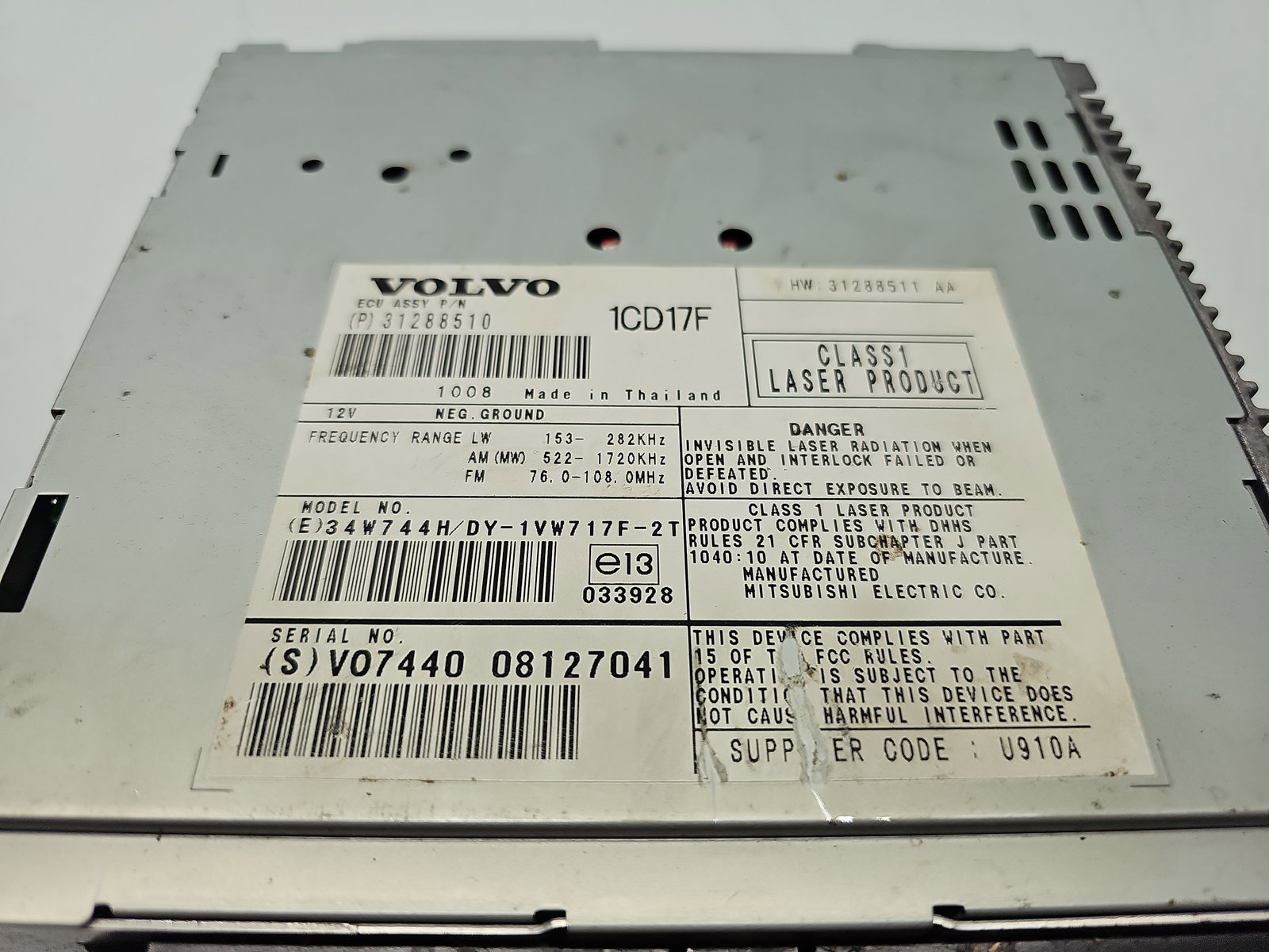 Unitate multimedia Volvo C30 Coupe Rdesign [Fabr 2006-2013] 31288510 - imagine 4