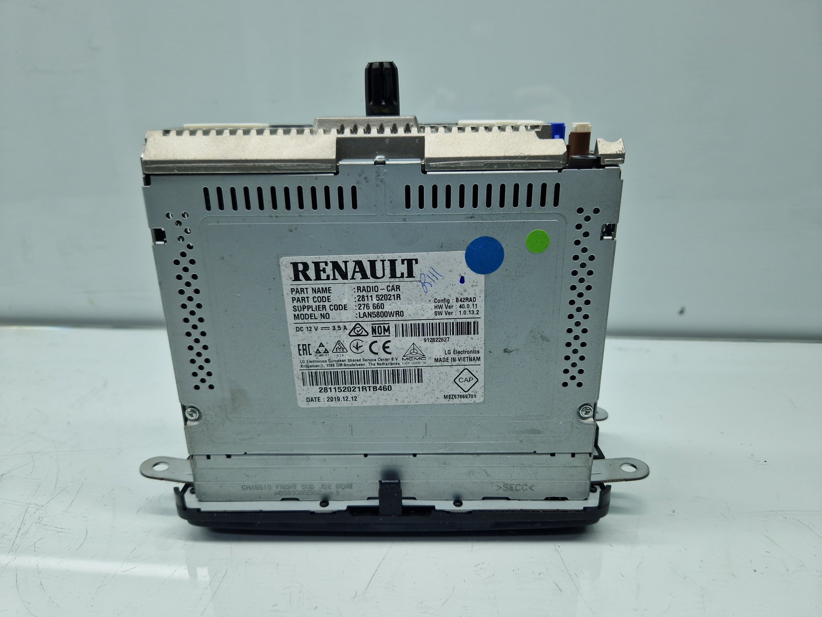 Unitate navigatie Dacia Logan II MCV BK (K52) [Fabr 2013-2022] Facelift 281152021R - imagine 5