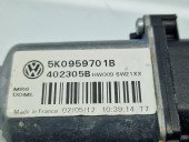 Motoras geam dreapta fata Volkswagen Golf 6 (5K1) [Fabr 2009-2013] 5K0959701B
