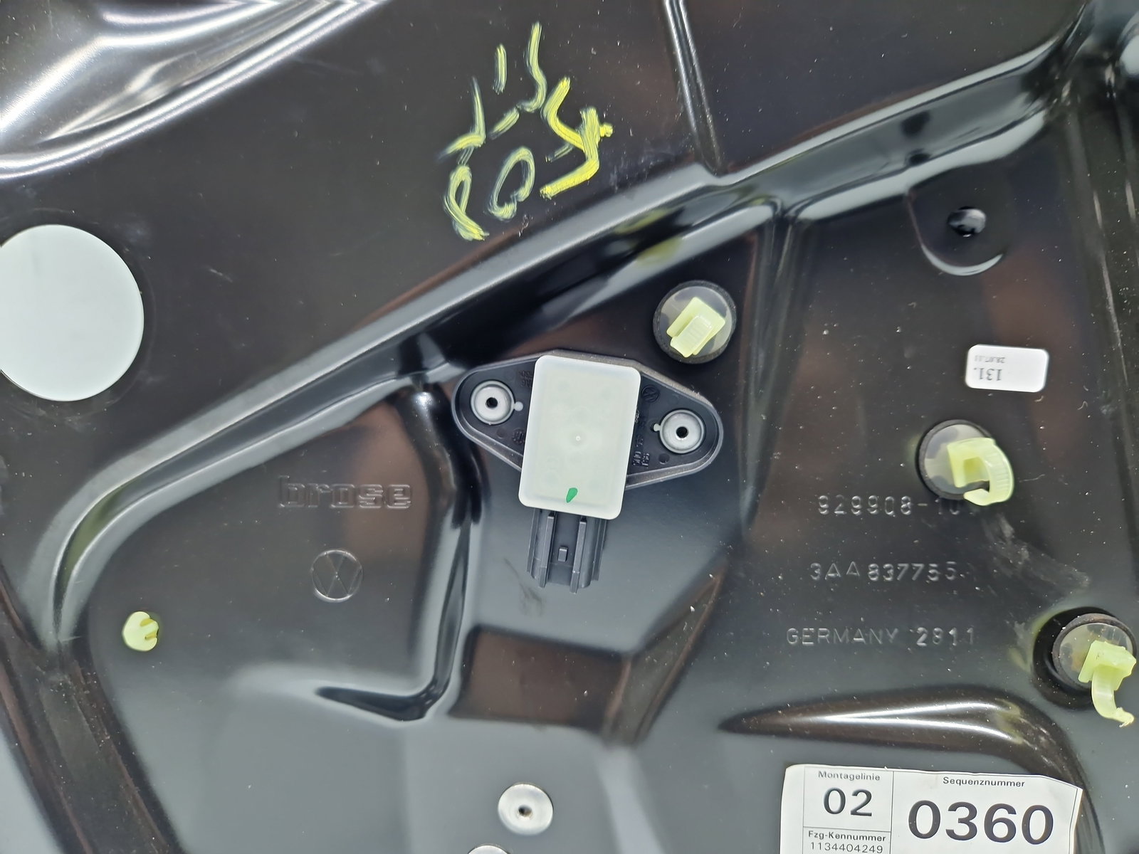 Macara electrica geam stanga fata Volkswagen Passat B7 (365) Variant [Fabr 2010-2014] 929908-101 - imagine 2