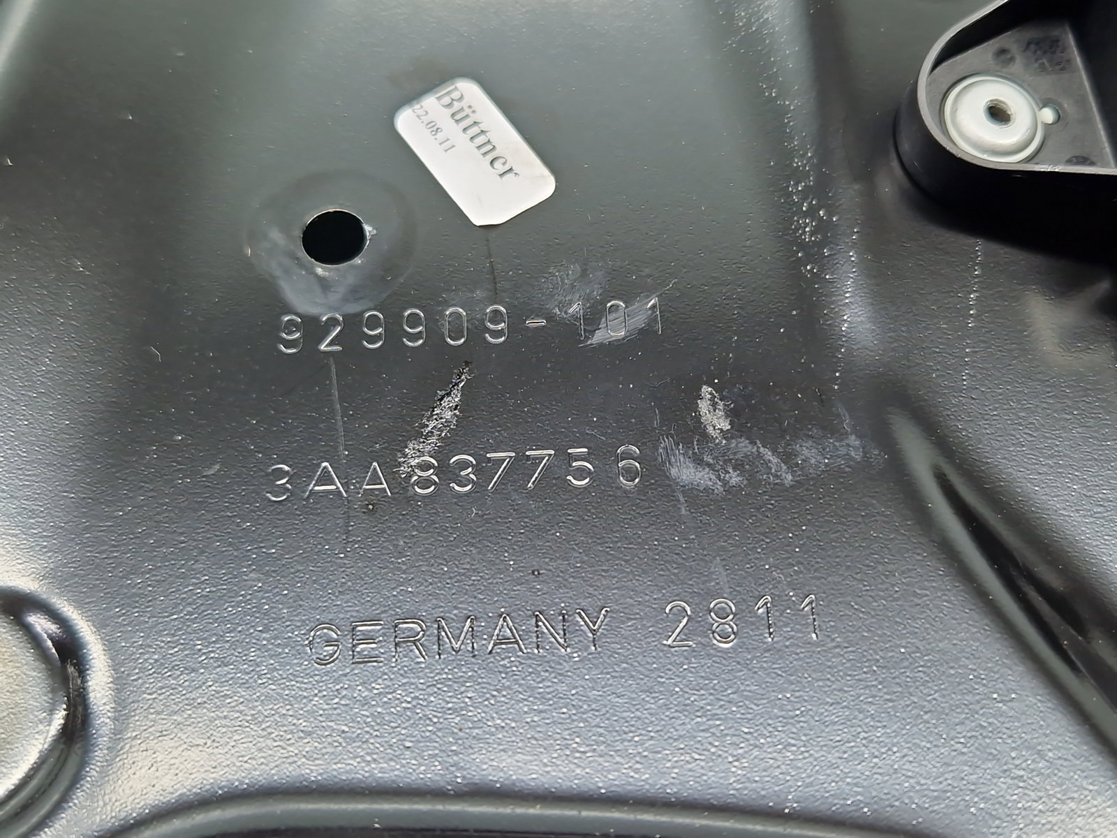 Macara electrica geam dreapta fata Volkswagen Passat B7 (365) Variant [Fabr 2010-2014] 929909-101 - imagine 7