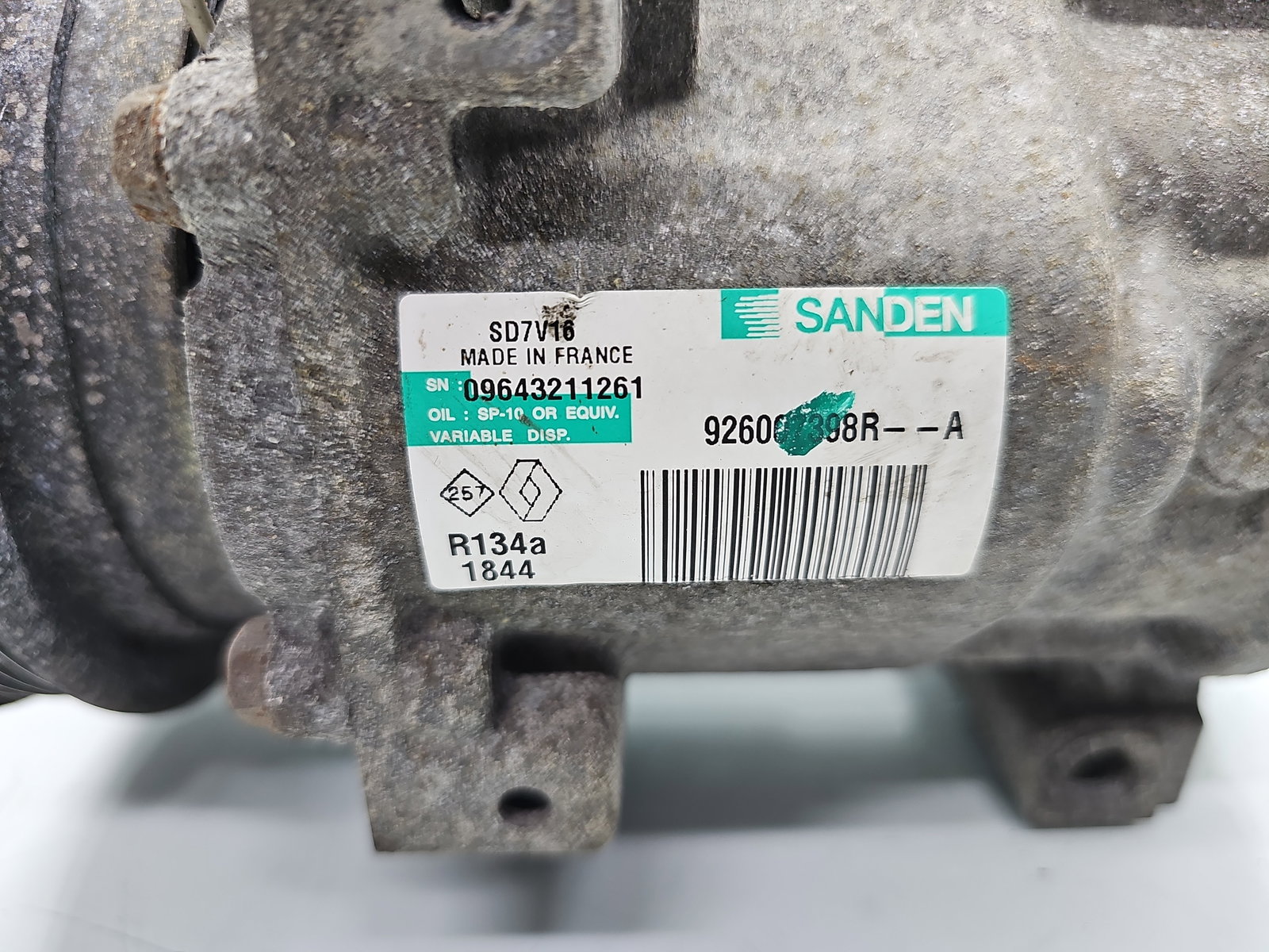 Compresor clima Dacia Duster [Fabr 2010-2017] 926007398R 1.5 DCI K9K646 81KW / 110CP - imagine 5