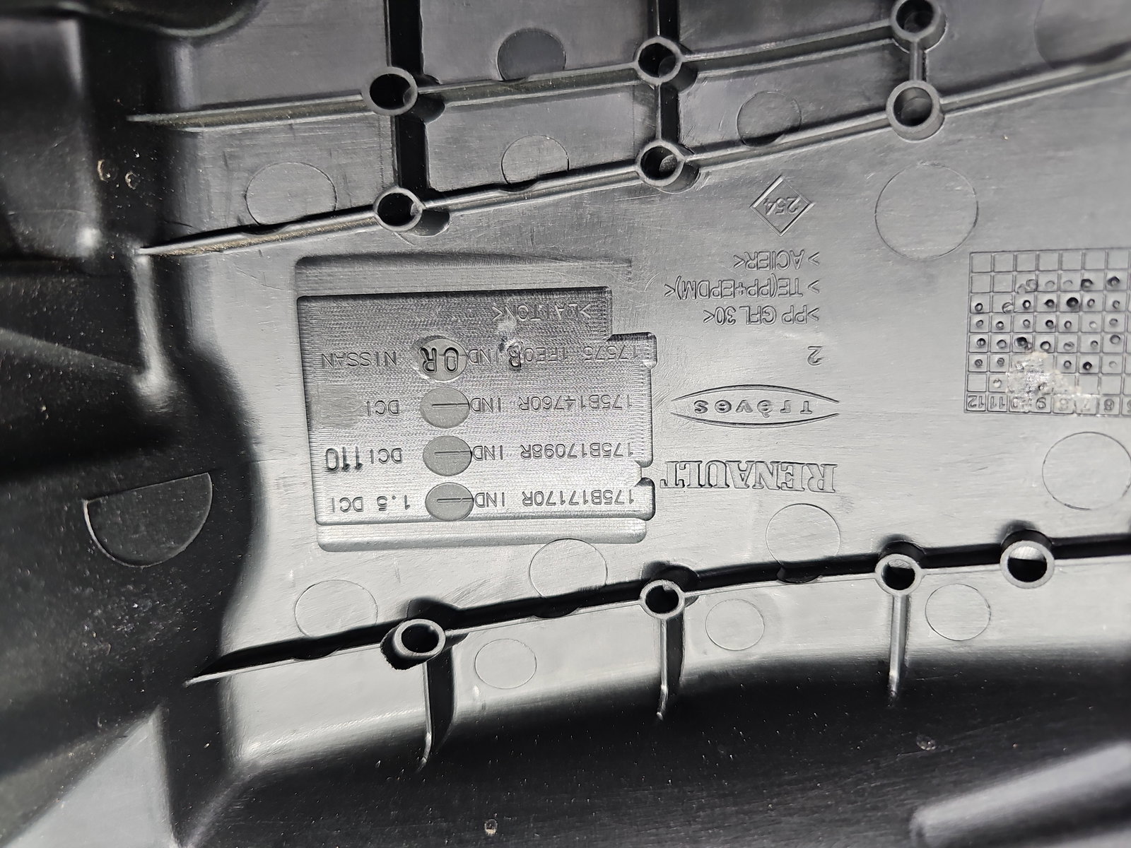 Capac motor Dacia Duster [Fabr 2010-2017] 175B17170R 1.5 DCI K9K646 81KW / 110CP - imagine 5