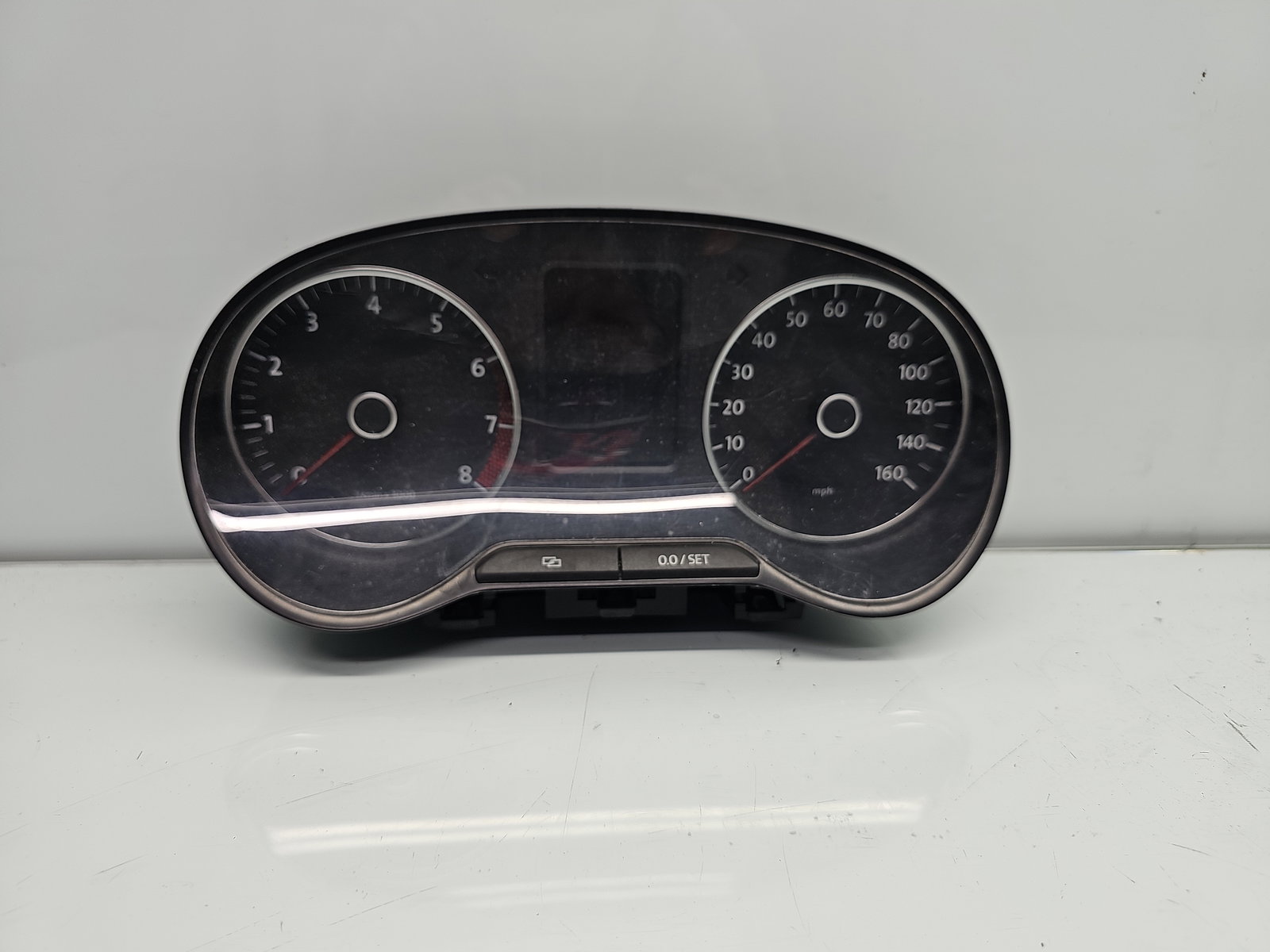 Ceas bord Volkswagen Polo (6R) [Fabr 2009-2016] 6R0920960H - imagine 1